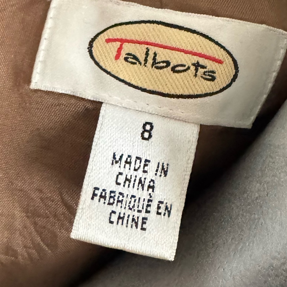 Talbots Multi Neutal Color Tweed Jacket - Picture 5 of 5